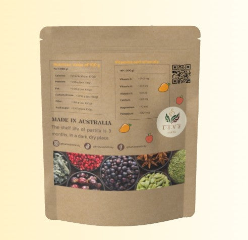 SunKiss Premium Fruit Rolls Apple and Mango