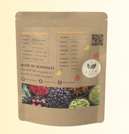 SunKiss Premium Fruit Rolls Apple and Banana