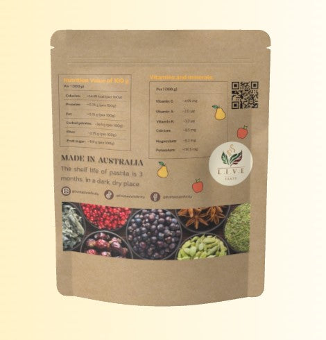 SunKiss Premium Fruit Rolls Apple and Pear